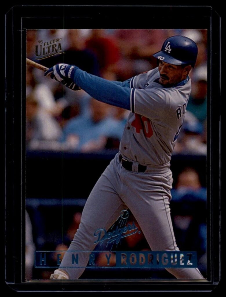1995 Fleer Ultra - Henry Rodriguez #184 Los Angeles Dodgers