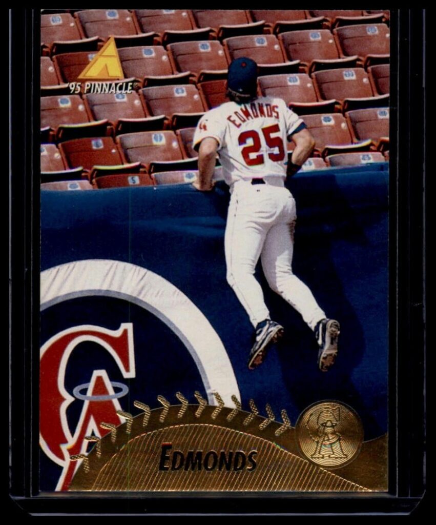 1995 Pinnacle - Jim Edmonds #65 California Angels