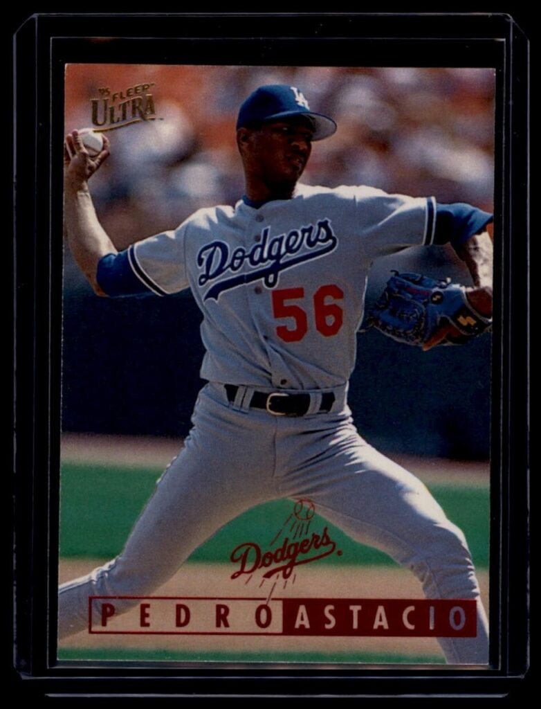 1995 Fleer Ultra - Pedro Astacio #393 Los Angeles Dodgers