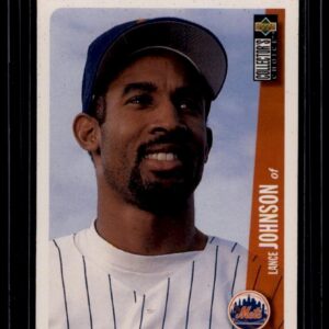 1996 Upper Deck Collector's Choice - Lance Johnson #625 New York Mets