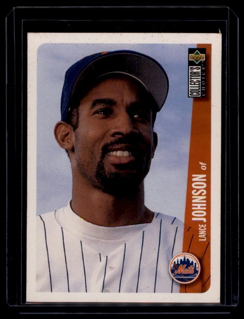 1996 Upper Deck Collector's Choice - Lance Johnson #625 New York Mets