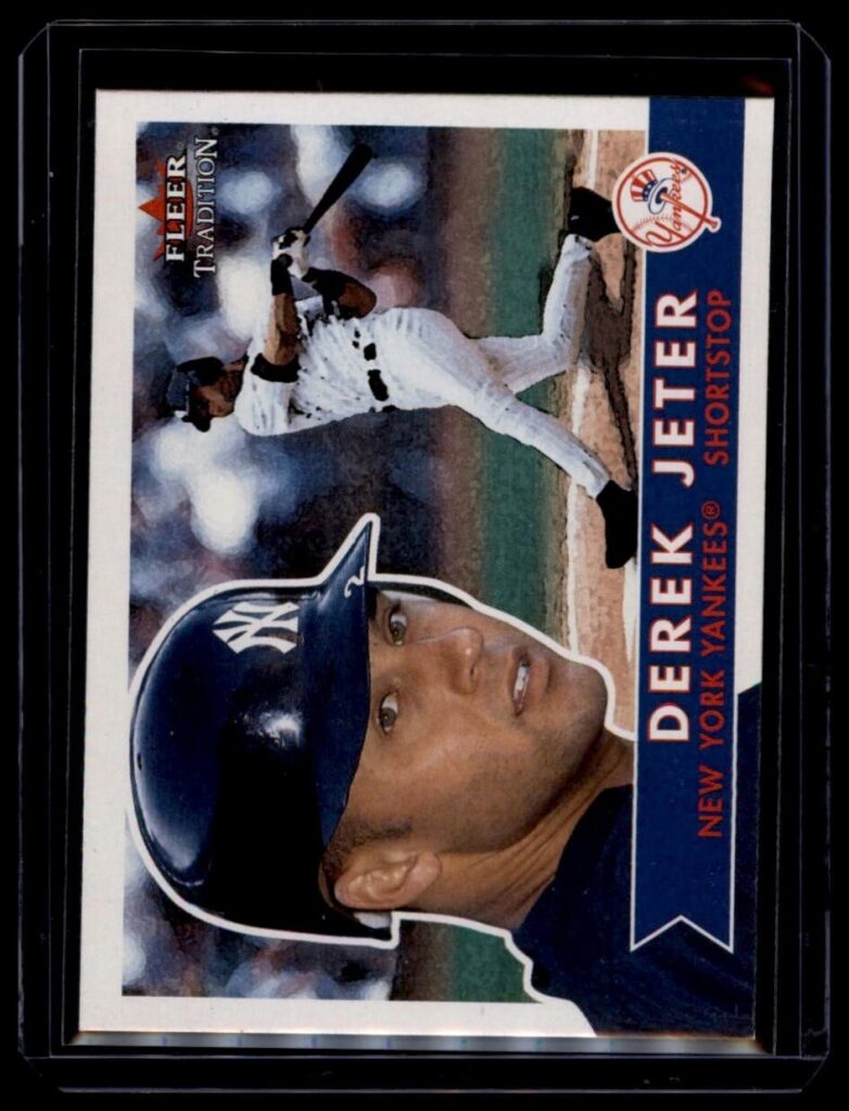 2001 Fleer Tradition Derek Jeter New York Yankees #188