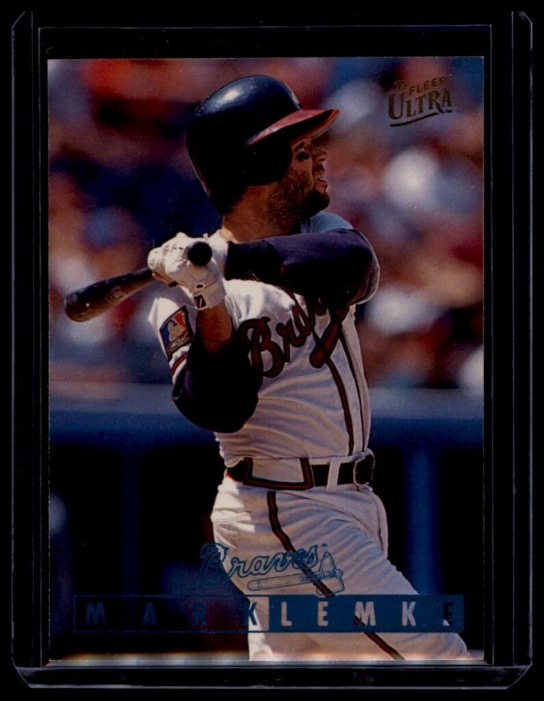 1995 Fleer Ultra - Mark Lemke #128 Atlanta Braves