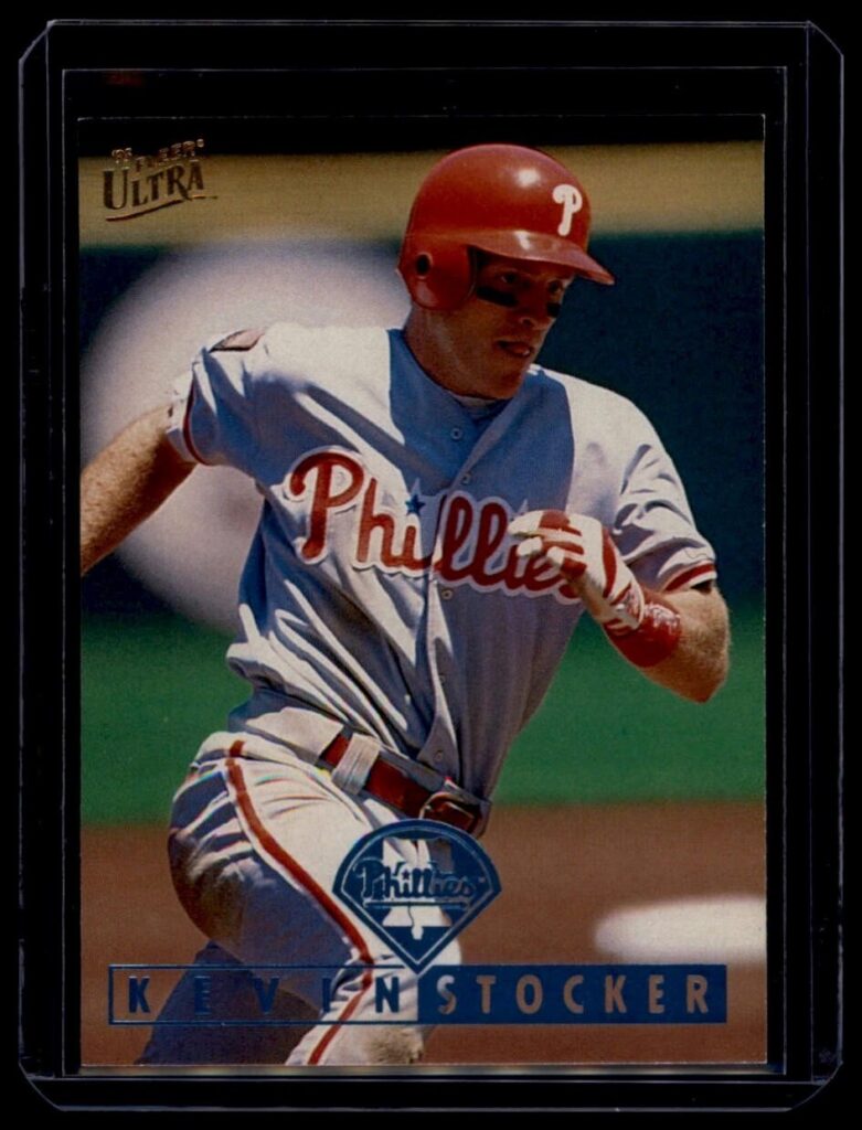 1995 Fleer Ultra Philadelphia Phillies Baseball Card #422 Kevin Stocker