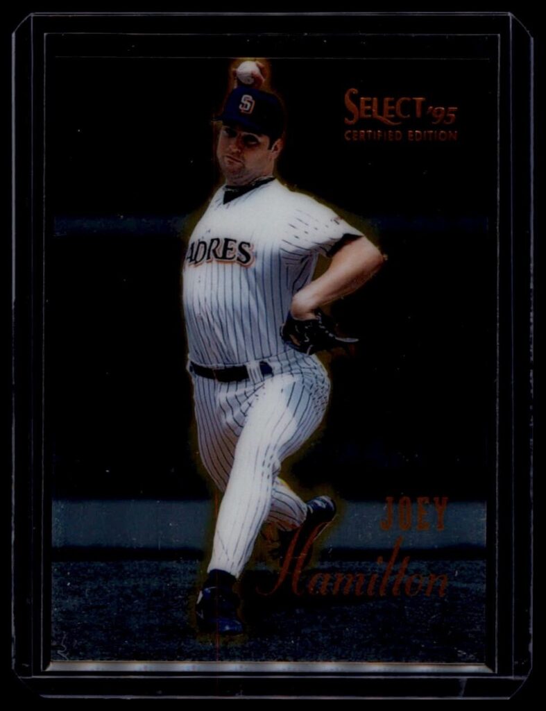 1995 Select Certified Edition - Joey Hamilton #83 San Diego Padres