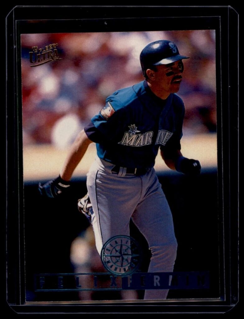 1995 Fleer Ultra Felix Fermin #327 Seattle Mariners
