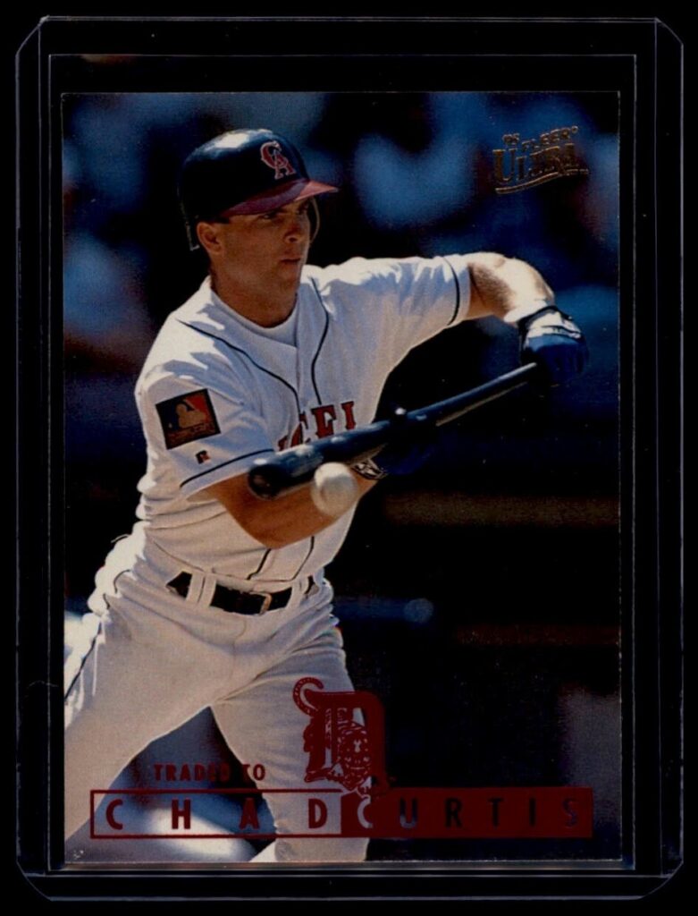 1995 Fleer Ultra #266 Chad Curtis Detroit Tigers