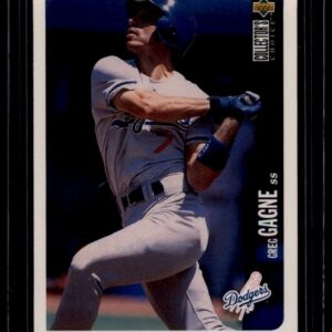 1996 Upper Deck Collector's Choice - Greg Gagne #579 Los Angeles Dodgers