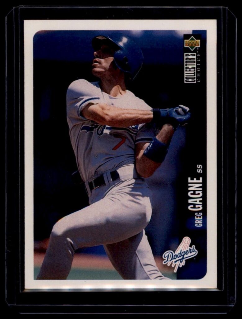 1996 Upper Deck Collector's Choice - Greg Gagne #579 Los Angeles Dodgers