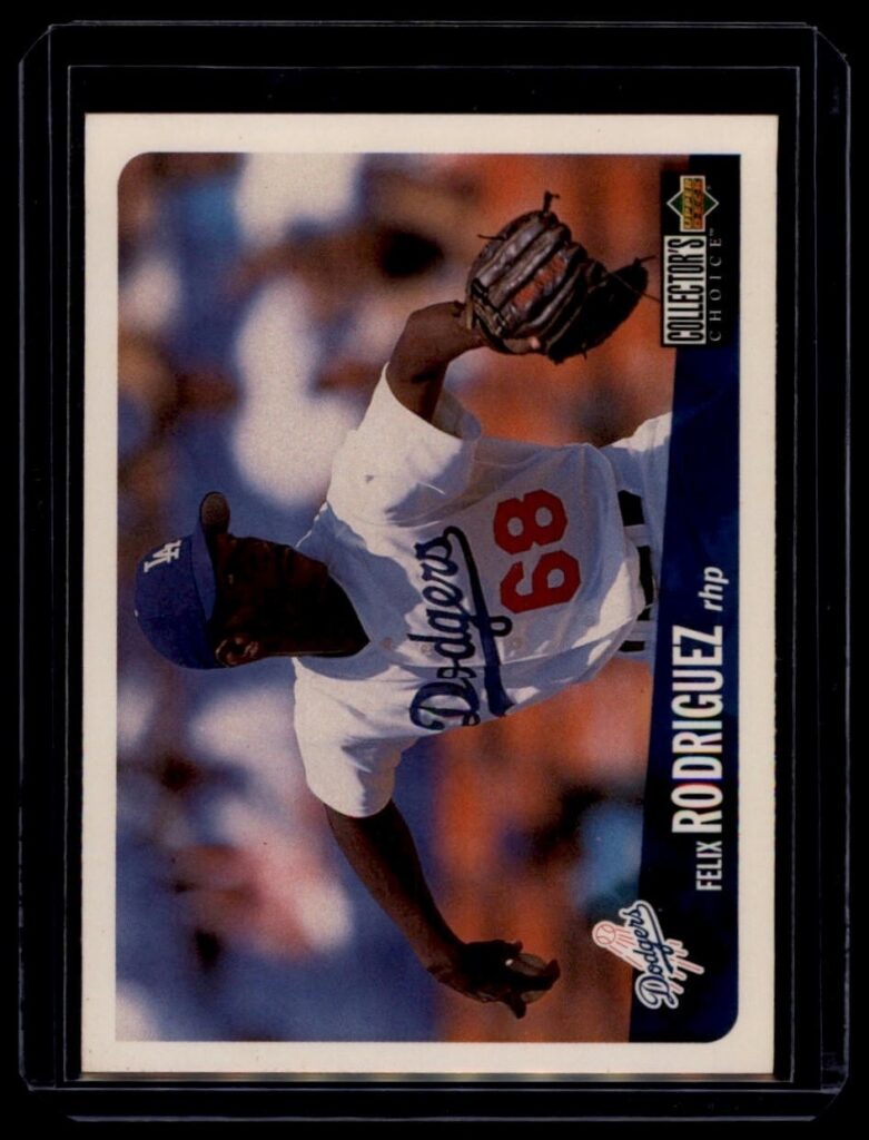 1996 Upper Deck Collector's Choice - Felix Rodriguez #587 Los Angeles Dodgers