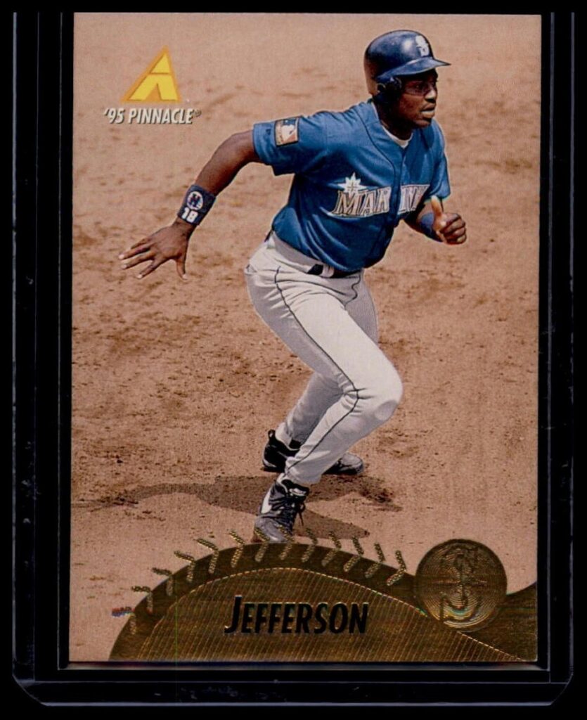 1995 Pinnacle - Reggie Jefferson #48 Seattle Mariners