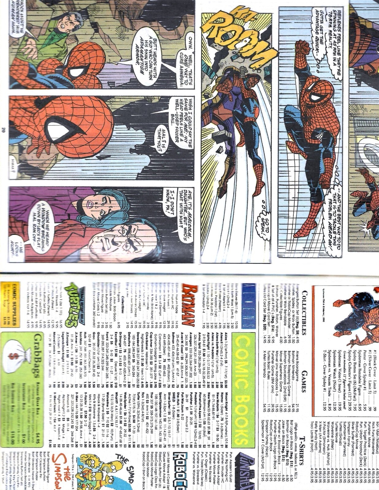 Spectacular Spider-Man #167 Aug 1990 Marvel Comics VF/NM - Image 3