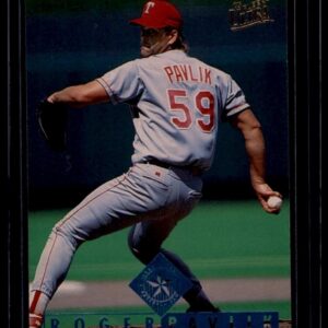 1995 Fleer Ultra - Roger Pavlik #112 Texas Rangers