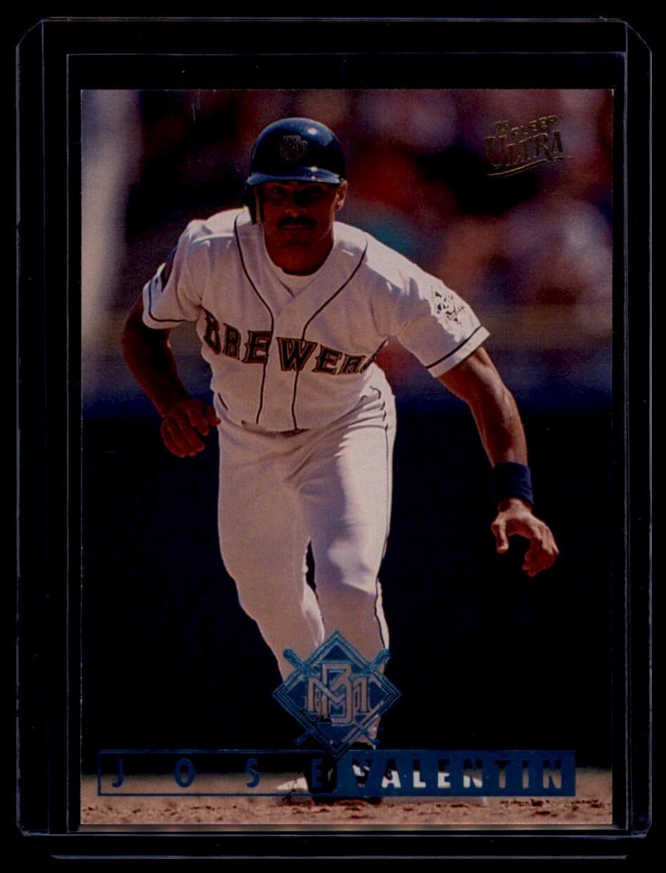 1995 Fleer Ultra - Jose Valentin #69 Milwaukee Brewers
