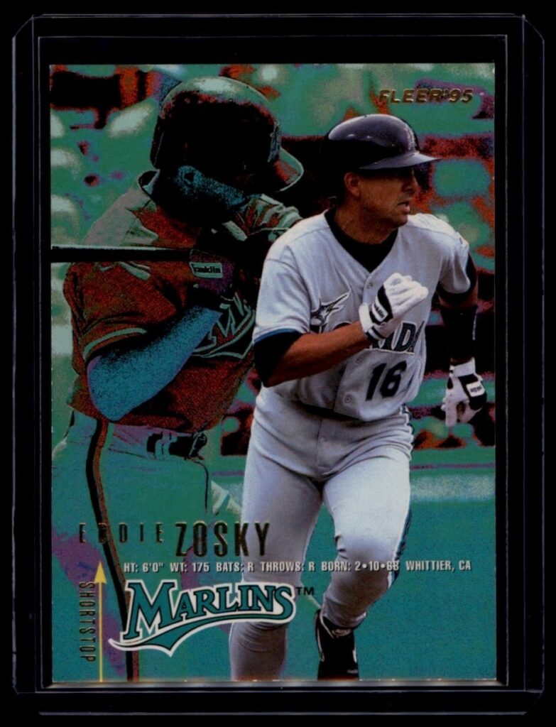 1995 Fleer Update - Eddie Zosky #U-102 Florida Marlins