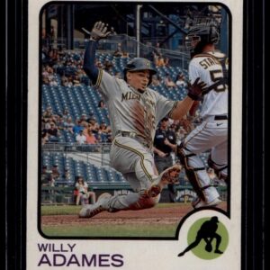 2022 Topps Heritage - Willy Adames #144 Milwaukee Brewers