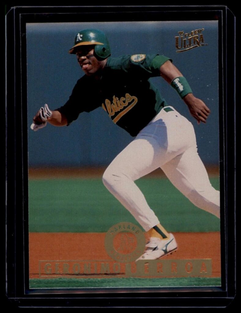 1995 Fleer Ultra - Geronimo Berroa #90 Oakland Athletics