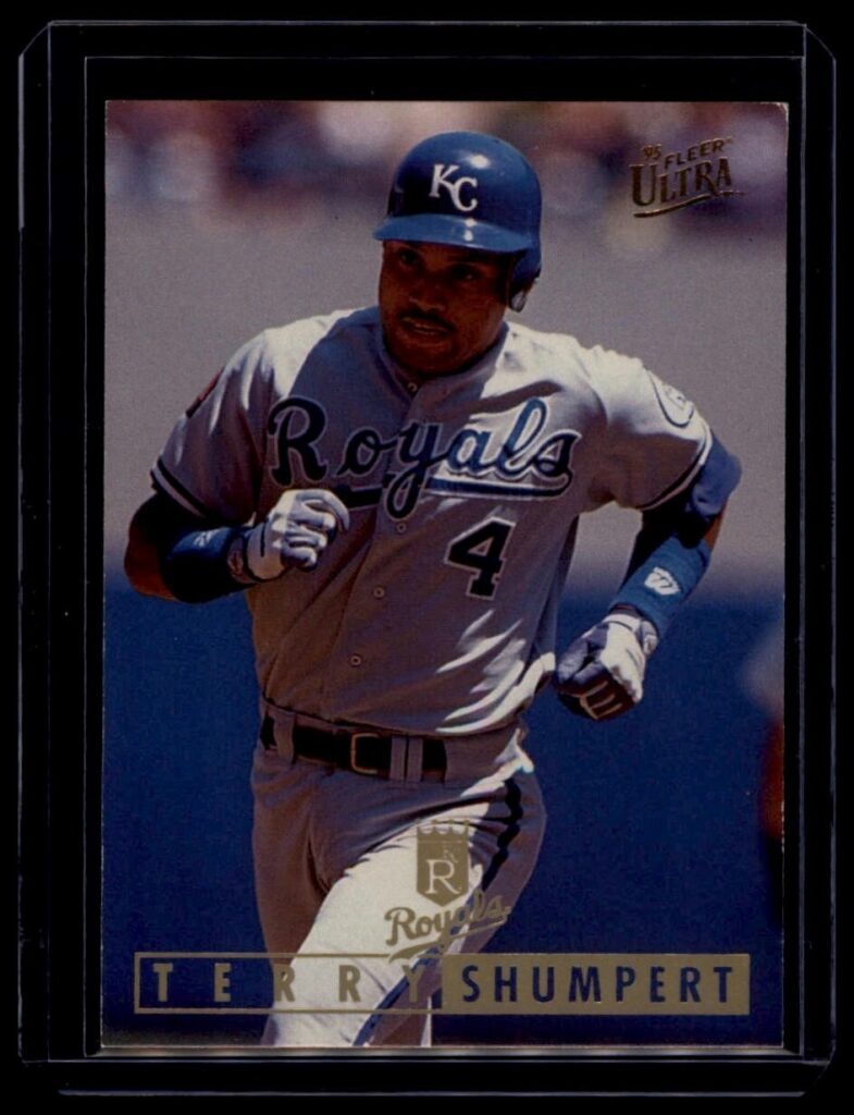 1995 Fleer Ultra - Terry Shumpert #61 Kansas City Royals