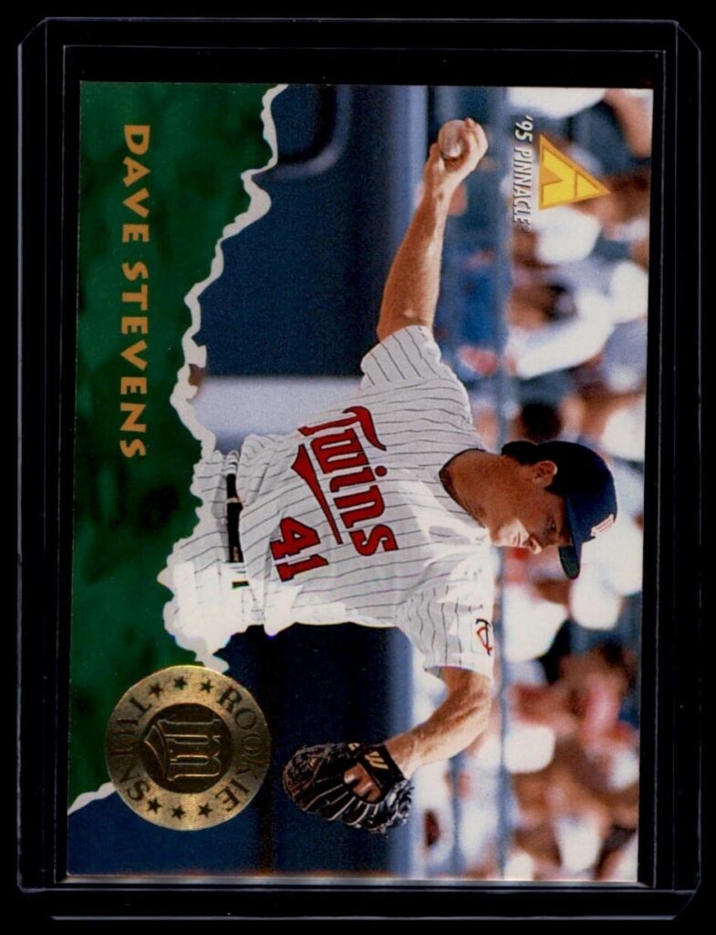 1995 Pinnacle - Dave Stevens #163 Minnesota Twins