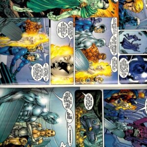 Fantastic Four #46 2001 Carlos Pacheco Cover Marvel Comics
