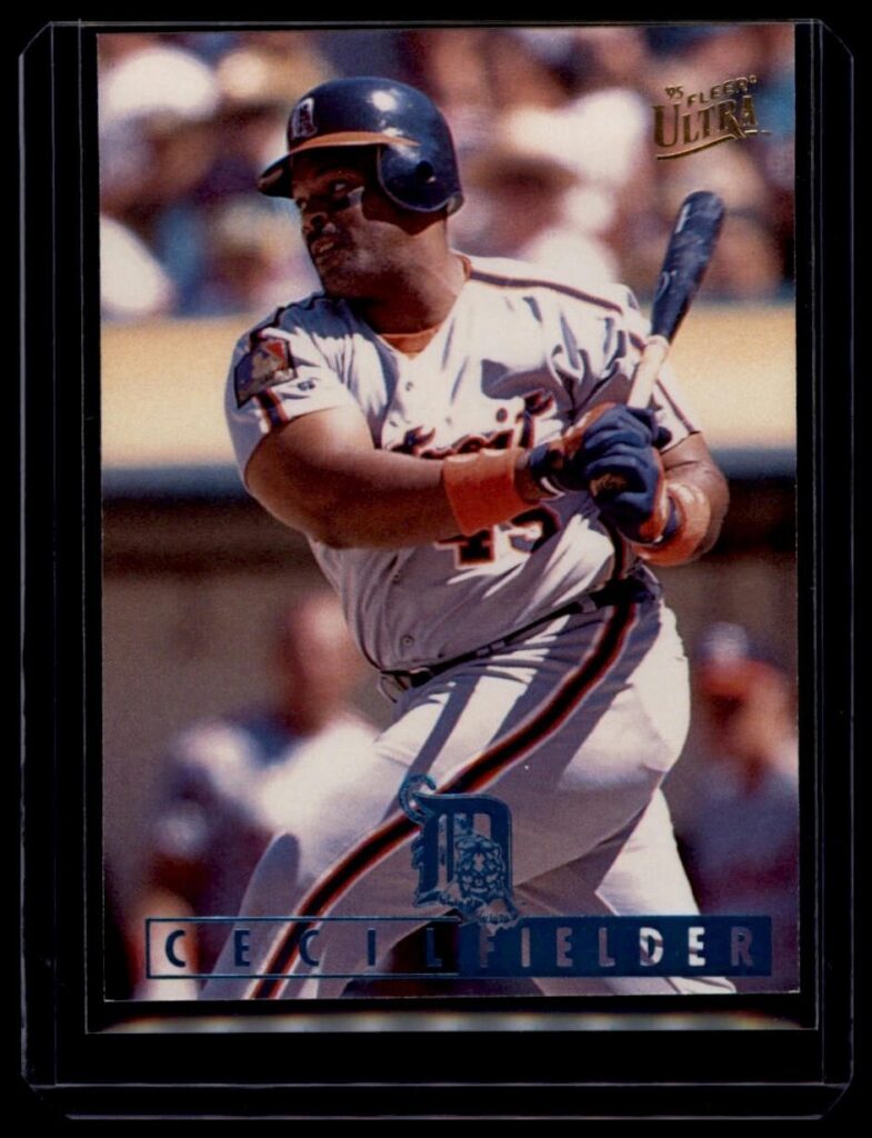 1995 Fleer Ultra - Cecil Fielder #46 Detroit Tigers