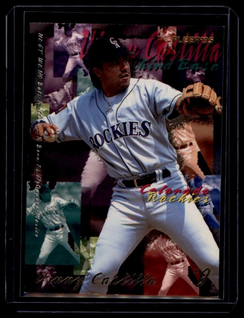 1995 Fleer Update - Vinny Castilla #U-166 Colorado Rockies