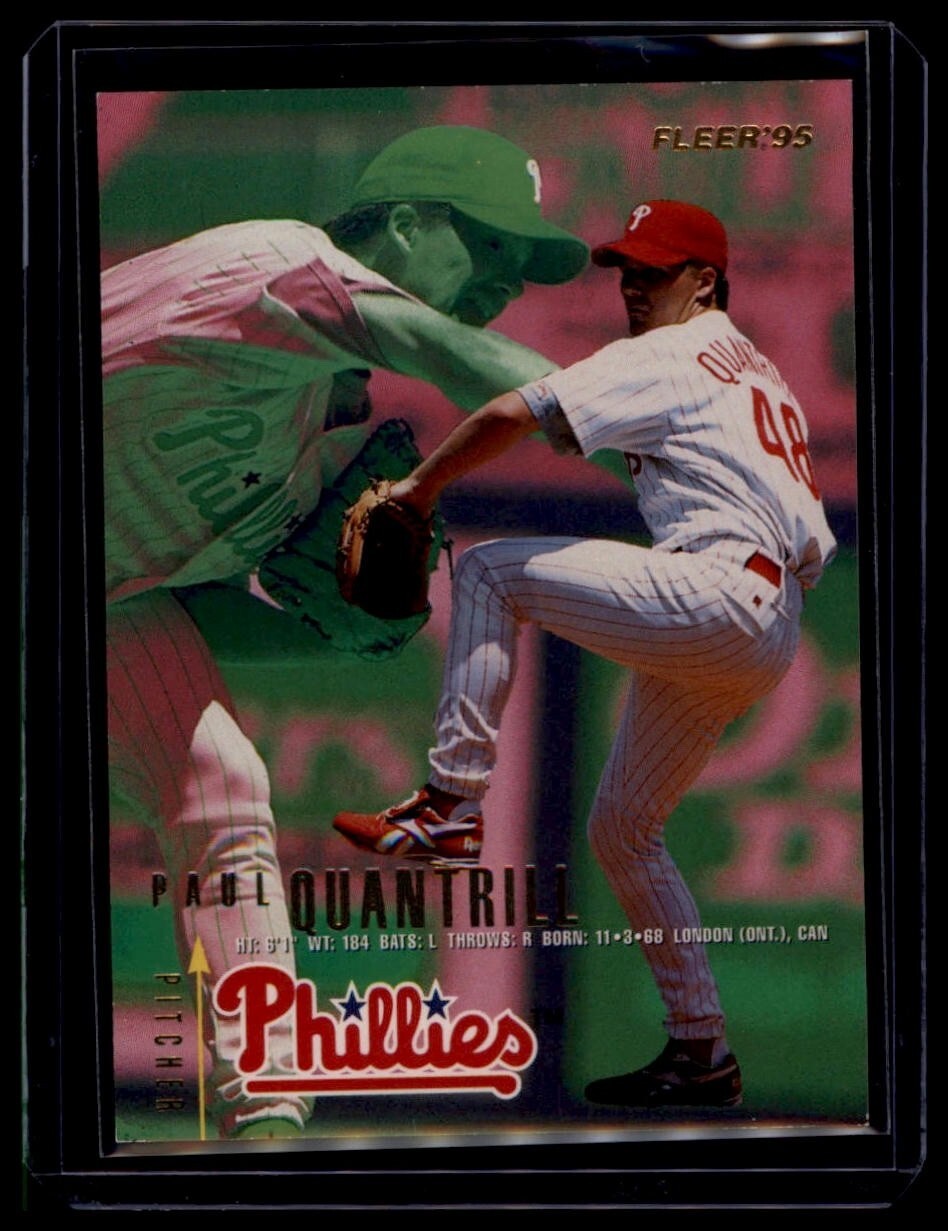 1995 Fleer Update #U-124 Paul Quantrill Philadelphia Phillies