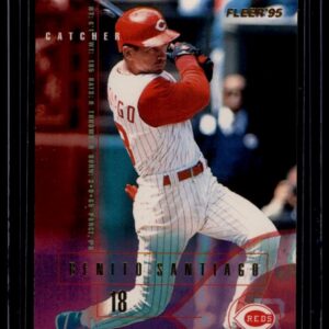 1995 Fleer Update Benito Santiago Cincinnati Reds #U-135