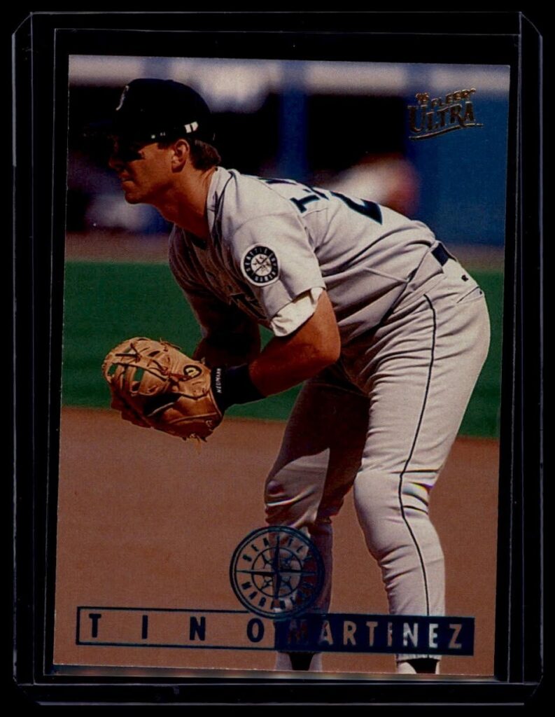1995 Fleer Ultra - Tino Martinez #328 Seattle Mariners