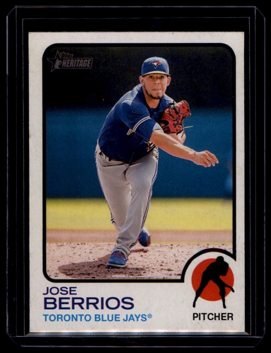 2022 Topps Heritage - José Berríos #399 Toronto Blue Jays