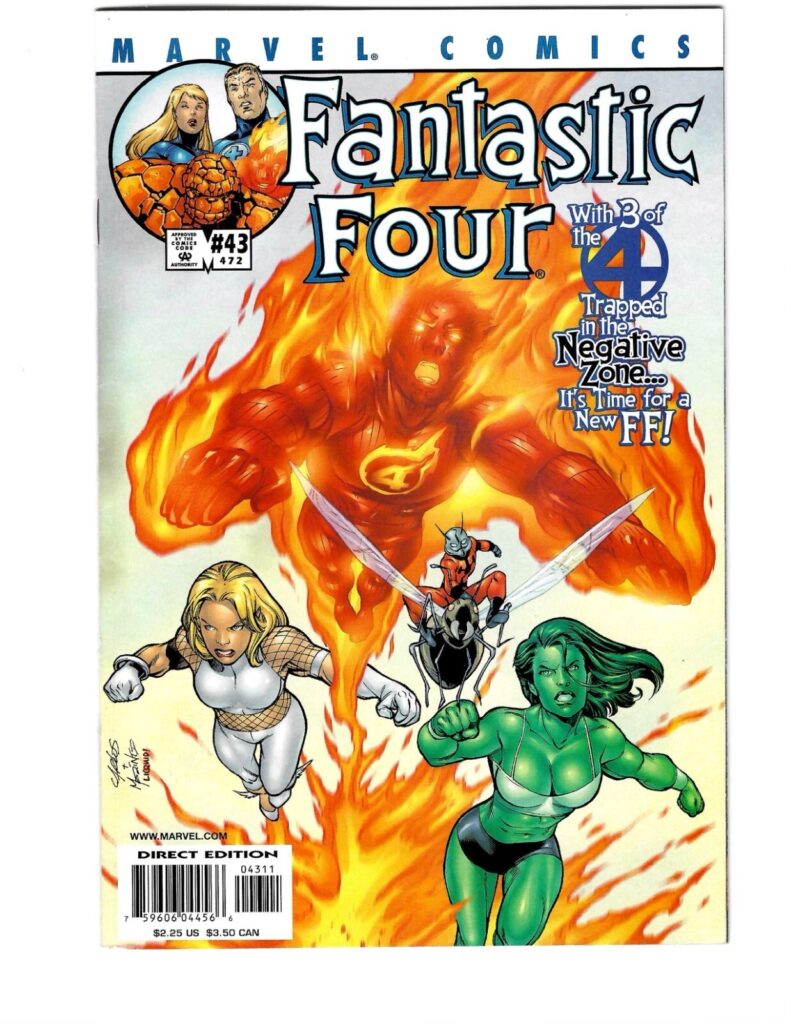 Fantastic Four #43 Vol. 3 2001 Marvel Comics High Grade Comic Book