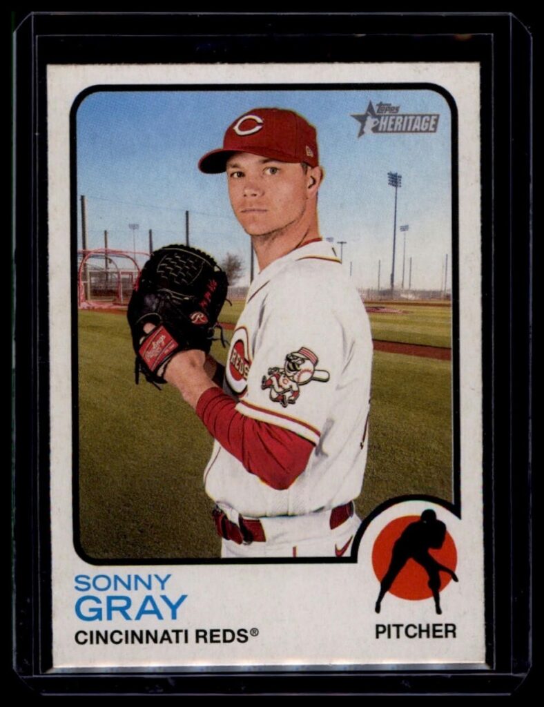 2022 Topps Heritage - Sonny Gray #282 Cincinnati Reds