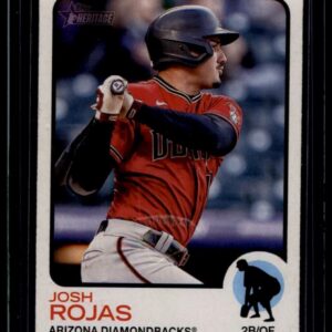 2022 Topps Heritage - Josh Rojas #37 Arizona Diamondbacks