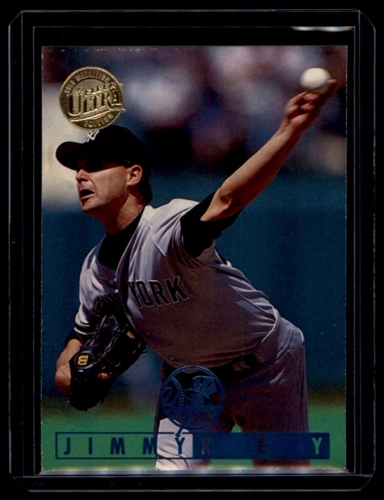 1995 Fleer Ultra Gold Medallion - Jimmy Key #83 New York Yankees