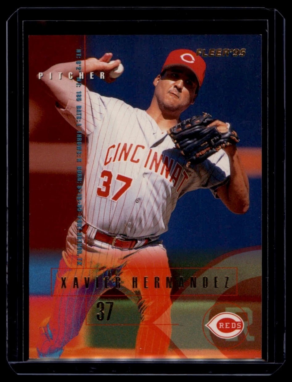 1995 Fleer Update Xavier Hernandez Cincinnati Reds #U-133