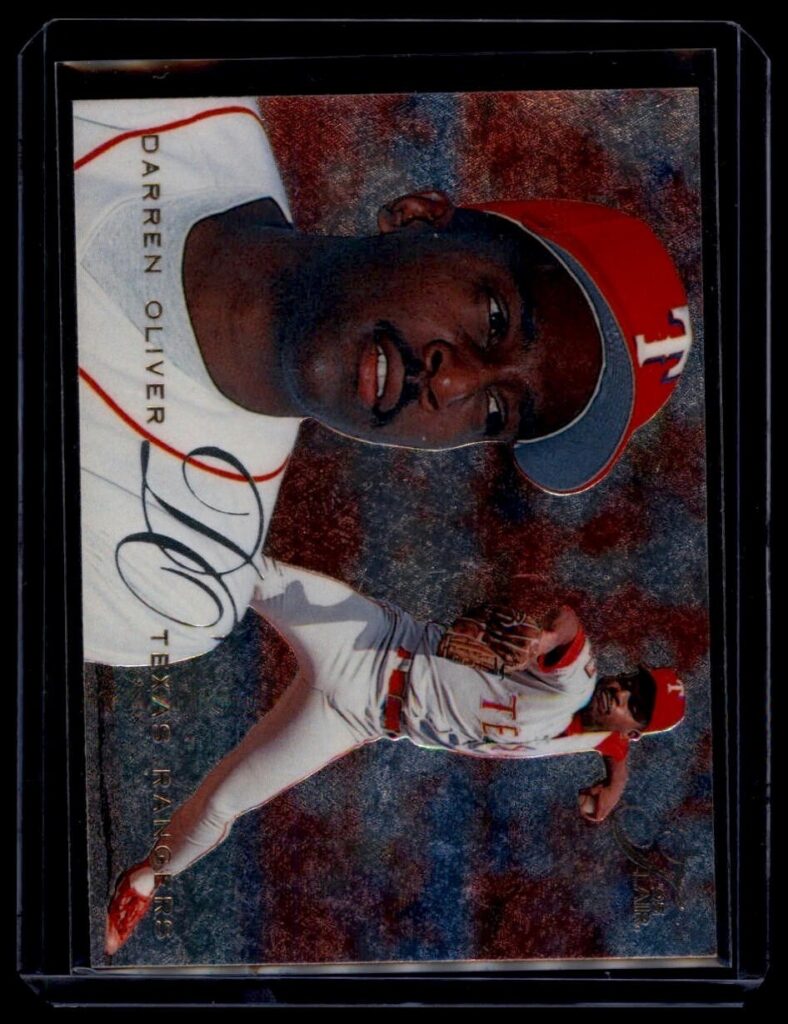 1995 Flair #90 Darren Oliver Texas Rangers