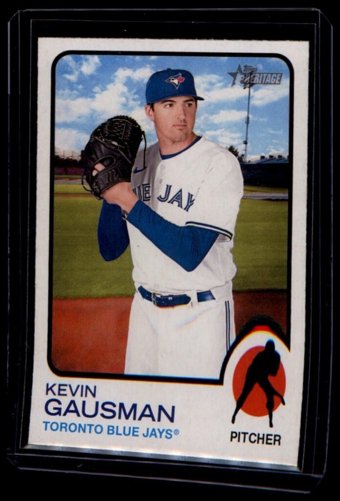 2022 Topps Heritage - Kevin Gausman #115 Toronto Blue Jays
