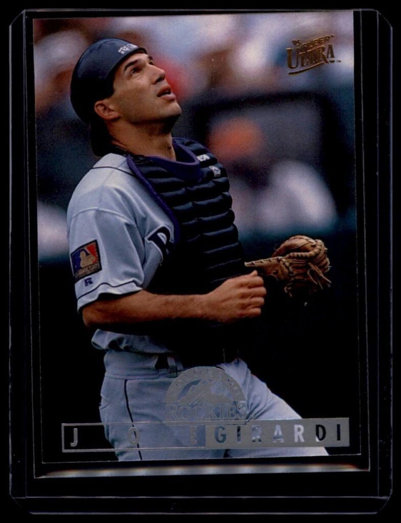 1995 Fleer Ultra - Joe Girardi #153 Colorado Rockies