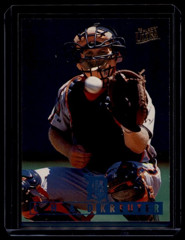 1995 Fleer Ultra - Chad Kreuter #48 Detroit Tigers