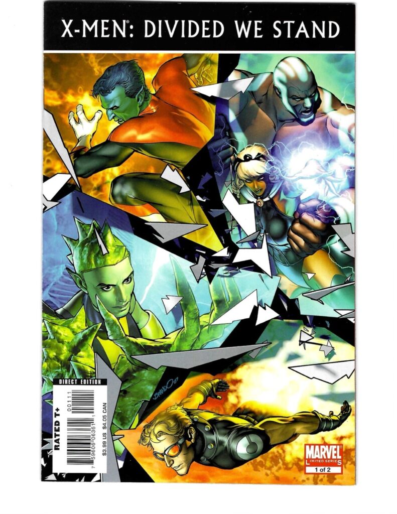 X-Men Divided We Stand #1 2008 Marvel Comics High Grade Comic Book