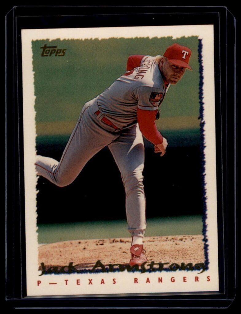 1995 Topps - Jack Armstrong #222 Texas Rangers