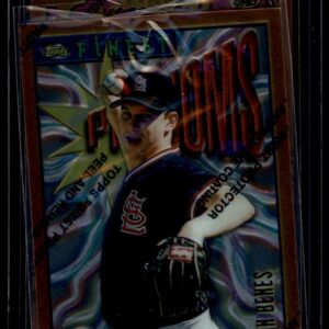 1996 Topps Finest - Alan Benes #76 St. Louis Cardinals