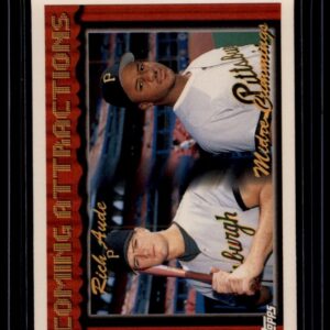 1994 Topps #787 Rich Aude / Midre Cummings Pittsburgh Pirates Rookie RC CA