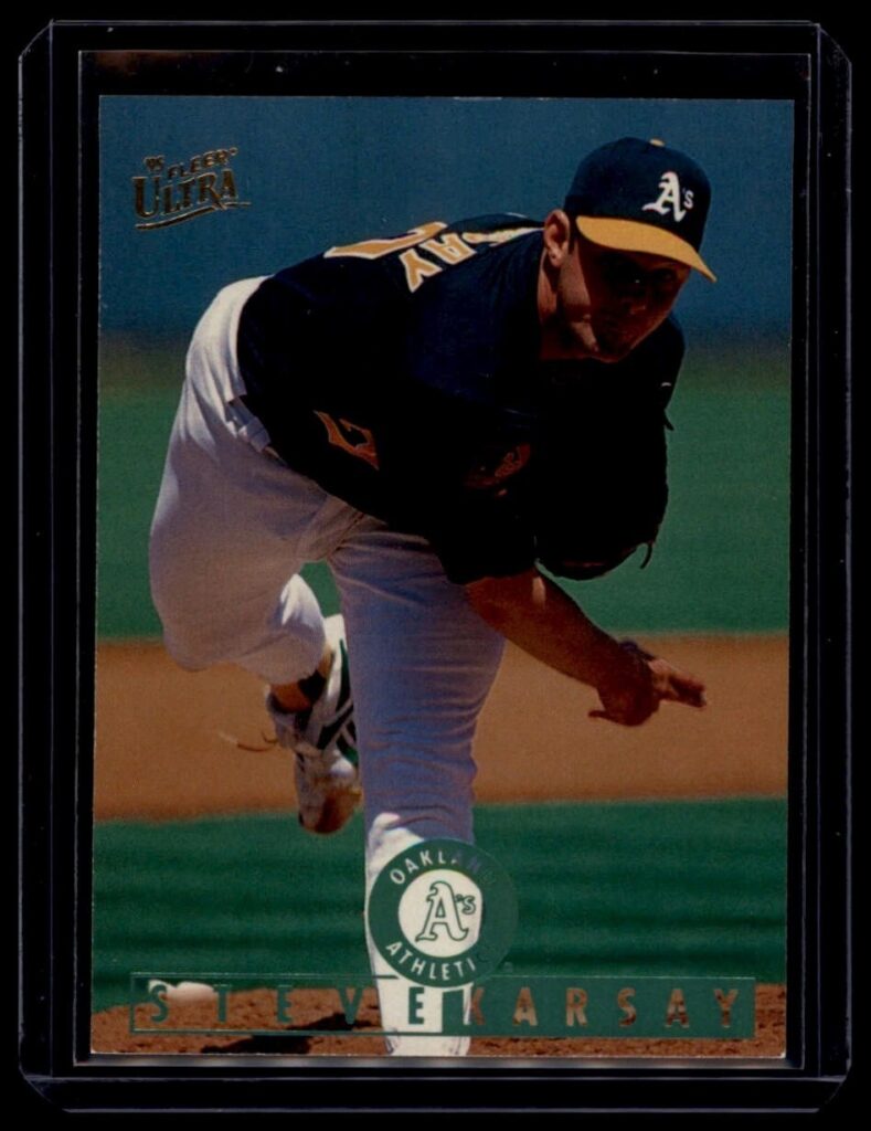 1995 Fleer Ultra - Steve Karsay #319 Oakland Athletics