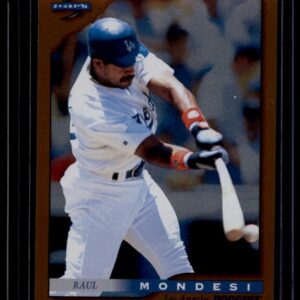 1996 Score - Raul Mondesi #7 Dugout Collection (Series One) Los Angeles Dodgers