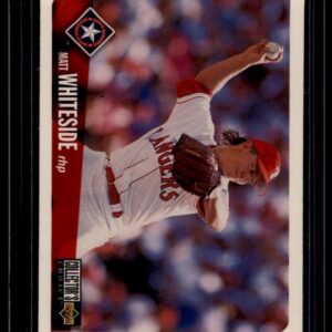 1996 Upper Deck Collector's Choice - Matt Whiteside #736 Texas Rangers