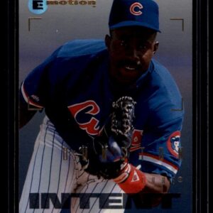 1995 SkyBox E-Motion #109 Shawon Dunston Chicago Cubs