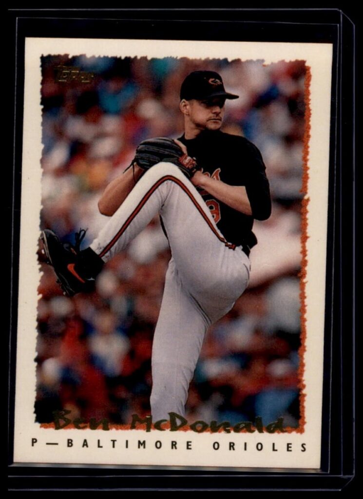 1995 Topps - Ben McDonald #165 Baltimore Orioles