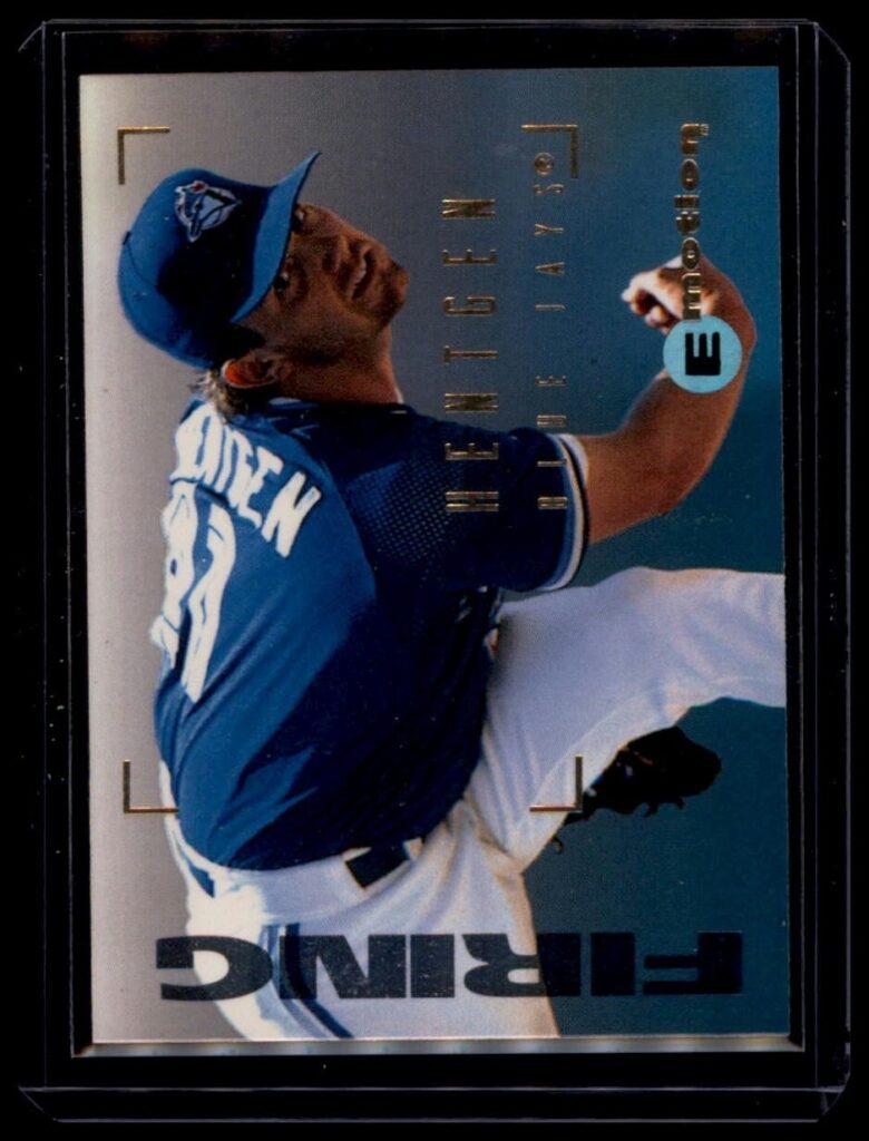 1995 Skybox Emotion - Pat Hentgen #95 Toronto Blue Jays