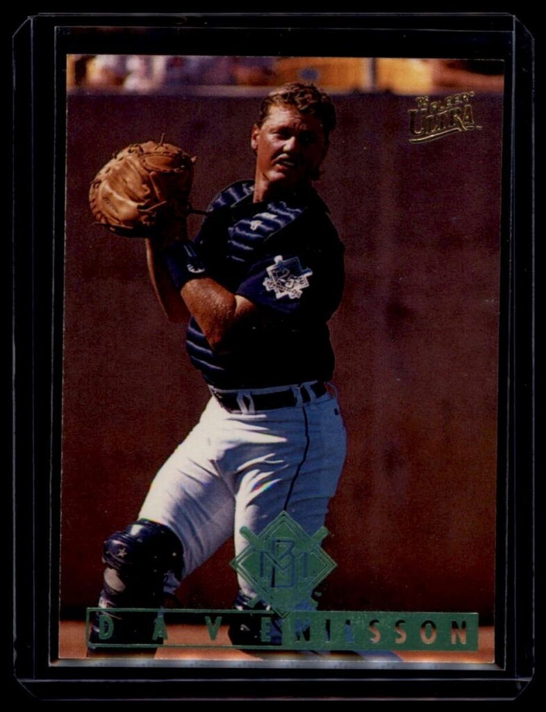 1995 Fleer Ultra - Dave Nilsson #298 Milwaukee Brewers